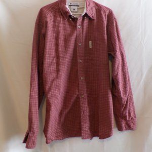 Columbia Men’s Striped Long Sleeve Button Down Shirt – Size Large